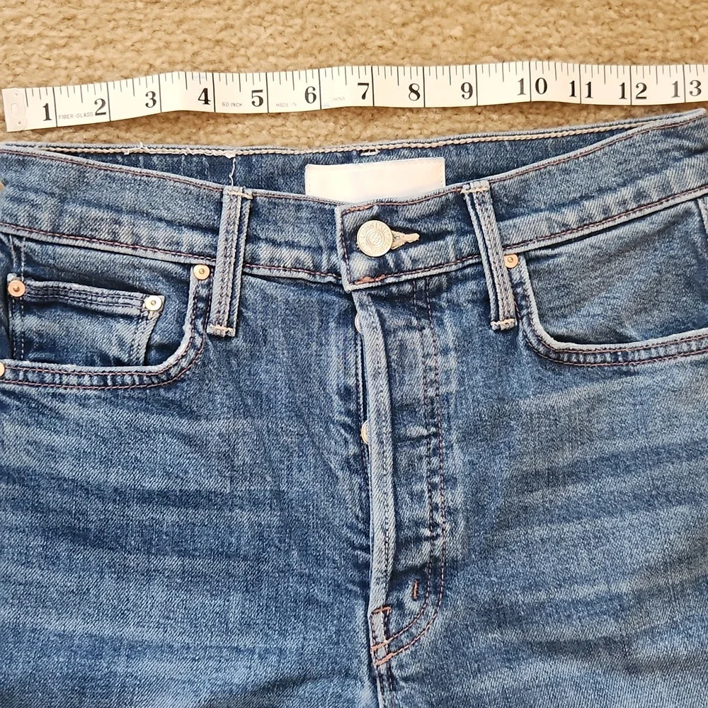 Mother The Tomcat Kneeling On Stones Button Fly Jeans - Picture 6 of 10